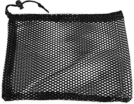 Golf Ball Bag, Nylon Mesh Golf Storage Net Bag with Sealing Rope for Golf Training Accessory(L)