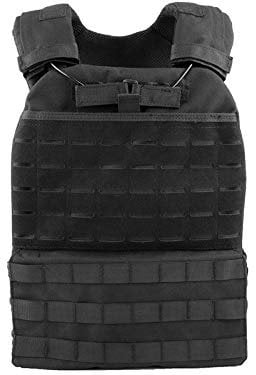 Big Foot Laser Cut Plate Carrier Vest (Black)