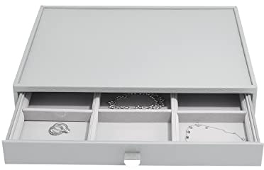 Stackers Pebble Grey Supersize Statement Drawer
