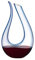 RIEDEL Amadeo Dekanter - Blau, Einzelpackung, klares+blaues Kristallglas, handgefertigt