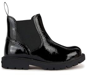 Geox J Shaylax Girl, Stivale alla Caviglia Donna, Nero, 37 EU