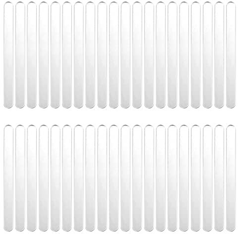 40 Pcs Reusable Acrylic Cakesicle Popsicle Sticks Reusable Acrylic Sticks Kids for Ice Cream Acrylic Cake Topper Sticks for DIY Candy Ice Cream Making