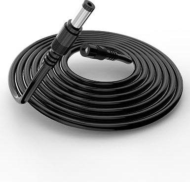 Tonton 1 Meter DC Verlängerungskabel, 12V Anschlusskabel DC Kabel Verlängerung Verbinder für TP-Link WR841ND, fürDeco M4 Mesh Wi-Fi Router, AC1200, Deco M5 Mesh, Deco XE75 Mesh WLAN Set, 1M (1er Pack)