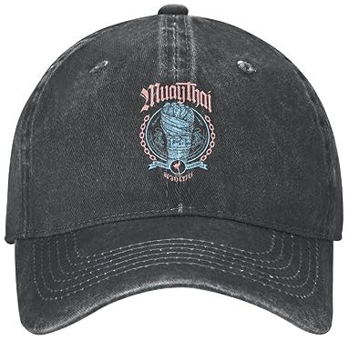 Baseballmütze Snapback Sonnenhut Persönlichkeit Baumwolle Muay Thai Boxen Baseballmütze Hip Hop Damen Herren Verstellbarer Thai Dad Hut Herbst Hip Hop Geburtstagsgeschenk