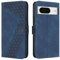 OKZone Funda para Google Pixel 8, PU Cuero Flip Carcasa Fundas Móvil de Tapa Libro Caso Piel PU para Google Pixel 8, Billetera Tarjetero Case Telefono Cubrir Móvil Phone Cover (Azul)