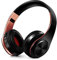 BEALIFE HiFi stéréo Son Casque Compatible Bluetooth Ordinateur Portable Console de Jeu téléphone Portable Vitesse Casque sans Fil Accessoire, Or Rose Noir