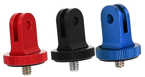 Gadpiparty 3pcs Ptz Adjustment Dial Tripod Mount Adapter Screw Adapter for Camera Connector Camera Accessories Selfie Stick