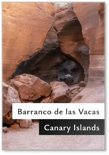 Kühlschrankmagnet Gran Canaria Barranco De Las Vacas Landschaft