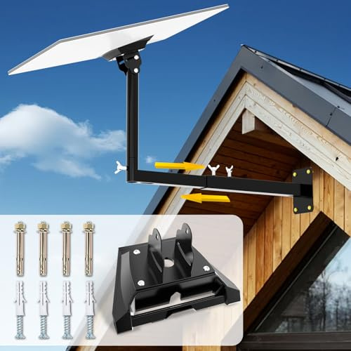 Starlink Standard 4/4X Halterung, Starlink Gen 3/4 Wandhalterung, 360° verstellbar