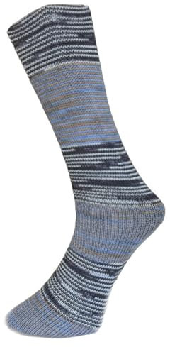 Ferner LUNGAUER 4-fach Sockenwolle mit Seide 100 g 420 m, Farbe:722-24