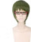Wig Anime Cosplay Midorima Shintaro Kurze Perücke Cosplay Kostüm Kurokos Basketball Hitzebeständige Kunsthaar Männer Perücken + Kappe