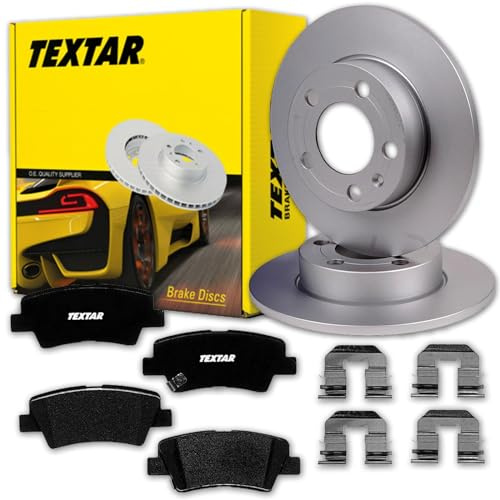Textar Bremsscheiben 262mm + Beläge hinten | 92240003 + 2578001 Kompatibel mit Cee'd (jd),cee'd Combi Van (jd),cee'd Sportswagon (jd),pro Cee'd (jd),pro Cee'd Hatchback V