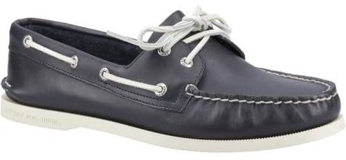 Sperry Male Authentic 2 Eye Boat Shoe, Navy, 11