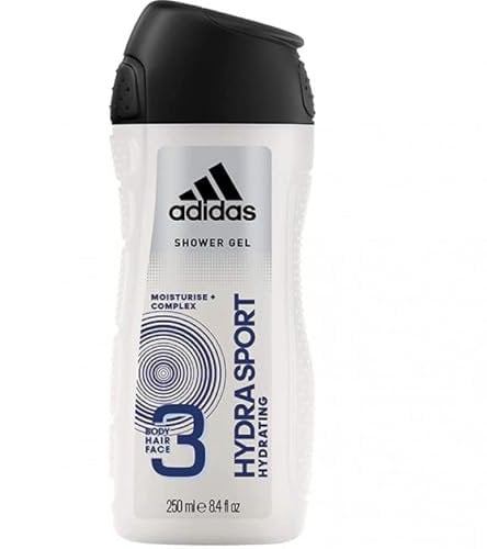 6er Pack Adidas Men Gel Douche 3 en 1 – Hydra Sport – 250ml