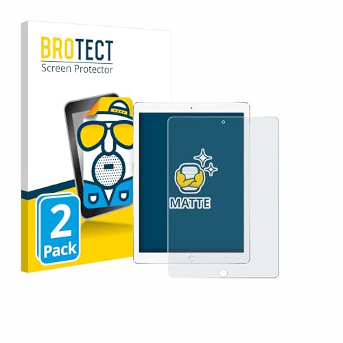 BROTECT Schutzfolie für Apple iPad Pro 10.5 2017 | 2 Stück Entspiegelnder Displayschutz Made in Germany Matte Displayschutz-Folie Anti-Reflex Anti-Fingerprint Einfache Montage