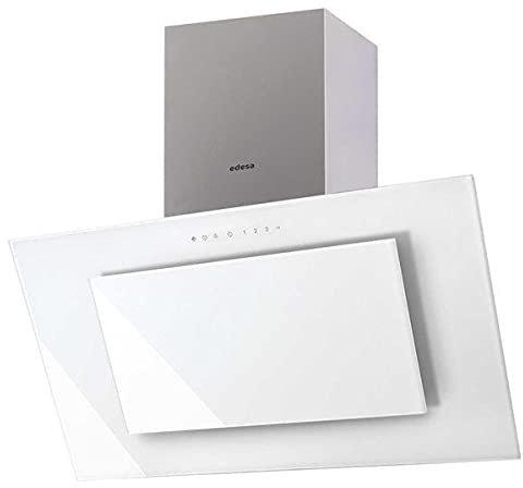 Edesa ECV-9831 GWH 850 m³/h De pared Acero inoxidable, Blanco A - Campana (850 m³/h, Canalizado/Recirculación, A, A, B, 67 dB)