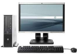 POSTAZIONE COMPLETA COMPUTER FISSO ASSEMBLATO TOWER CORE 2 DUO W7P + LCD 17in (Ricondizionato)