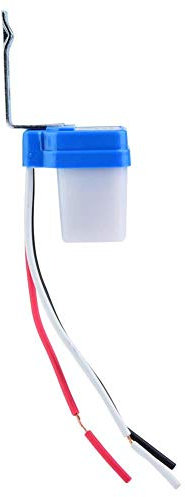 Interruttore automatico regolabile per fotointerruttore a fotocellula Interruttore automatico per controllo di luce del sensore On/Off Sensore AC 12V / 24V / 220V (AC 12V)