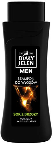 Hypoallergenic Bialy Jelen Shampoo for Men Sensitive Skin with Birch Sap 300ml