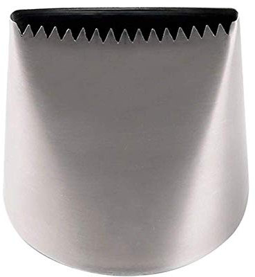 Uteruik Boquilla de Acero Inoxidable Extra Grande para decoración de Tartas de Fondant, Herramienta de decoración de Pasteles rusos (c-#k)