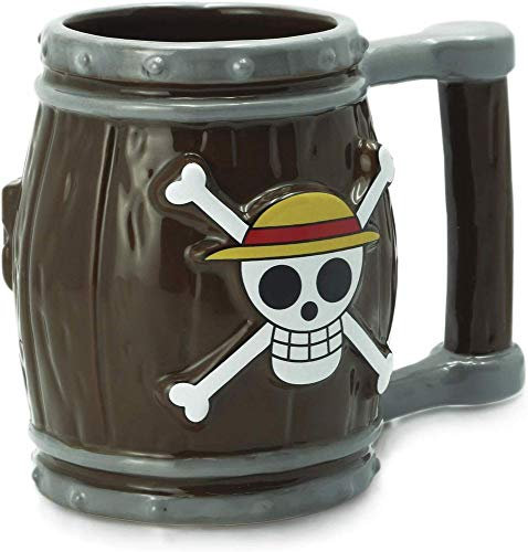 One Piece - Strohhut-Piratenbande Fass - Tasse - Original Merchandise
