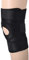 Demeras Ginocchiera Brace traspirante regolabile in neoprene con cinghie a strappo regolabili Manica a compressione per la corsa Escursionismo Tennis Altre attività