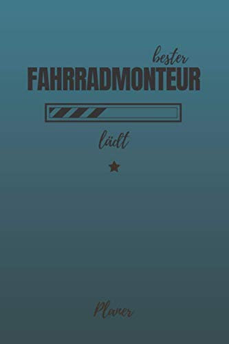 bester Fahrradmonteur lädt Planer: inkl. Kalender 2020/2021 für die Ausbildung o. Weiterbildung | Perfekt für Männer, die sich mit Fahrrädern auskennen | Ausbildungsbeginn Geschenk