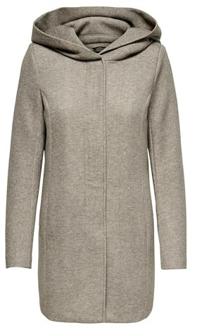 ONLY Women's ONLSEDONA Light Coat OTW NOOS Jacket, Walnut, S