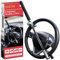 GADLANE Artiglio volante per auto – Serratura universale retrattile per auto, antifurto e deterrente per auto, furgone/SUV con martello di sicurezza e 3 chiavi (nero)