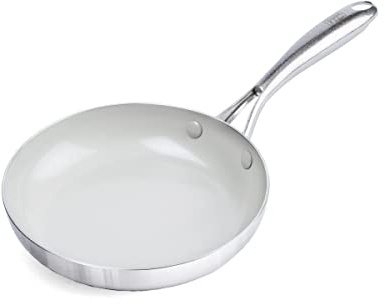GreenLife Sartén inoxidable de 8 pulgadas
