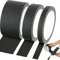 Lot de 3 rubans adhésifs Gaffer noirs de 1,27 cm, 2,5 cm et 5,1 cm de large, très résistants, non réfléchissants, pour une utilisation en intérieur et en extérieur, polyvalents et polyvalents