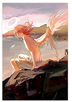 FISH DRAGATE Anime Chainsaw Man Poster 31 Leinwand Poster Schlafzimmer Dekor Sport Landschaft Büro Zimmer Dekor Geschenk Rahmen Stil 20 x 30 cm