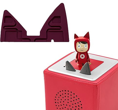 Ersatz Ohren für Toniebox Tonie Figuren Tonies starterset for Toniebox (Innenohr/Lila)