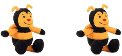 Schaffer 4350 Plüsch Biene Bine, 16 cm (Packung mit 2)