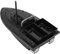 KenSyuInt RC Futterboot Köderboot Baitboat mit 2 Hoppers Nachtangeln Köderfächern Cruise Fischköder Bait Boot Bausatz mit Fernbedienung