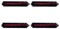 LOVECO 4 spazzole di pulizia per Roborock S8 Pro Ultra, S7 MaxV Ultra, S7 Pro Ultra Robot Aspirapolvere
