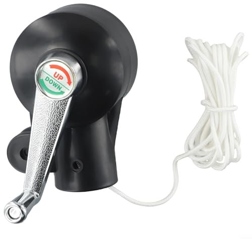 SMZhomeone Sombrilla de patio, manivela, accesorios para sombrilla de patio, accesorios para exteriores, resistente, soporte de repuesto para cubierta, mango de manivela desmontable