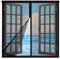 Fliegengitter Fenster Magnet 125x135cm,Mückenschutz für Fenster,Magnetische Fliegengitter Für Fenster,Insektenschutz Fenster Ohne Bohren,schließt automatisch für Alle Arten von Fenstern,Schwarz