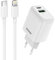 Qackenm iPhone Ladegerät und 2M Ladekabel Schnellladekabel für iPhone 14/13/12/11/XR/XS/SE, USB C Ladegerät für iPhone 8/7/6/5/AirPods/iPad Mini Netzteil, Schnellladegerät, USB C Power Adapter