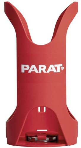PARAT PARA-X Magnetic Can Holder | Dosenhalter für Spraydosen mit 65 mm Durchmesser | Magnethalter für Werkstatt, Fahrzeugeinrichtung & Werkzeugwagen | Robuste Halterung aus Kunststoff in Rot