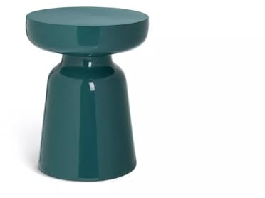 JAYOGLA Cohen Side Table Handy, Handsome Little Table To Have On Your Side - Teal