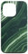 iPhone 13 Pro Emerald Green Abstract Eclectic Elegant Pattern Boho Case