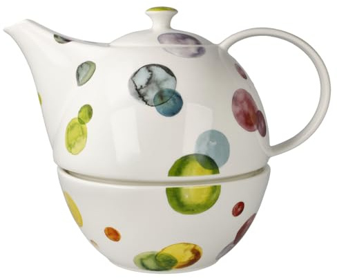 Teekanne mit Stövchen Colori