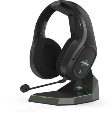 uRage Gaming-Headset SoundZ 920 mit Headset-Stand, Schwarz