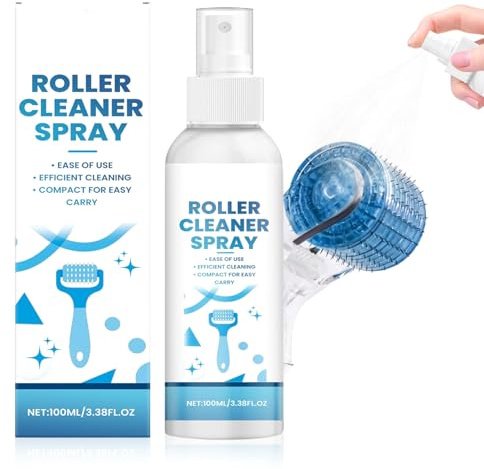 Derma Roller Cleaner, Derma Roller Disinfectant Spray, Alcohol Spray Cleaner for Microneedles, Beard Rollers, Microneedle Pens, Face Toning Devices, Scissors and Manicure Sets, 100ml