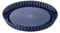 Dr. Oetker Obstkuchenform 28 cm Back-Liebe Emaille – Schnitt- & kratzfeste Backform mit Emaille – 28er Tortenbodenform in Dunkelblau