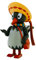 Bullyland 43651 - Spielfigur Frau Elster, ca. 7 cm groß, detailgetreu, PVC-frei, als kleines Geschenk für Kinder ab 3 Jahren