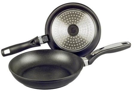 Krüger 21728D Aluguss-Pfanne Delta 28 cm, Aluminium, Schwarz