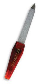 Nickle Plated Sapphire Nail File (4 (106-10))