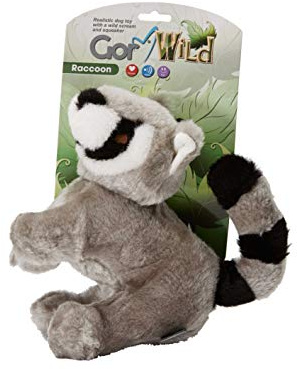 Gor Pets Soft Dog Toy Plush Wild Raccoon